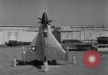 Standbild Marine Lockheed XFV experimentelle senkrechte Starts und Landungen (VTOL) Flugzeuge California United States USA, 1954, aus Sekunde 58 historischem Filmmaterial Videoclip 65675045461