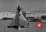 Standbild Marine Lockheed XFV experimentelle senkrechte Starts und Landungen (VTOL) Flugzeuge California United States USA, 1954, aus Sekunde 59 historischem Filmmaterial Videoclip 65675045461