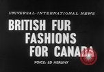 Immagine di Modelli Canada, 1954, secondo 7 filmato di repertorio 65675045466