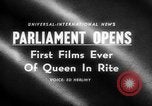Image of Queen Elizabeth London England United Kingdom, 1955, second 4 stock footage video 65675045475