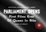 Image of Queen Elizabeth London England United Kingdom, 1955, second 5 stock footage video 65675045475