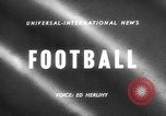 Standbild Chicago Kardinäle vs Cleveland Browns Football Game Chicago Illinois USA, 1958, aus Sekunde 3 historischem Filmmaterial Videoclip 65675045478