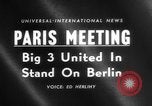 Standbild Außenminister Paris Frankreich, 1958, aus Sekunde 4 historischem Filmmaterial Videoclip 65675045479