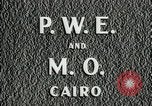 Immagine di British guerra politica Scuola Executive Il Cairo Egitto, 1944, secondo 21 filmato di repertorio 65675045519