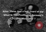 Image of German manpower Germany, 1943, second 9 stock footage video 65675045525