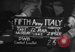 Image of army interrogator Italy, 1945, second 3 stock footage video 65675045526