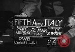 Image of army interrogator Italy, 1945, second 4 stock footage video 65675045526