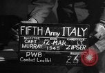 Image of army interrogator Italy, 1945, second 5 stock footage video 65675045526