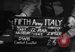 Image of army interrogator Italy, 1945, second 6 stock footage video 65675045526