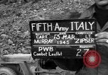 Image of German soldiers Italy, 1945, second 7 stock footage video 65675045527