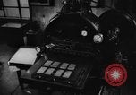 Image of Italian civilian stereotyper Italy, 1945, second 9 stock footage video 65675045534