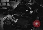 Image of Italian civilian stereotyper Italy, 1945, second 20 stock footage video 65675045534