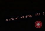 Image of electric news billboard Berlin Germany, 1961, second 10 stock footage video 65675045552