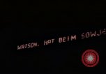 Image of electric news billboard Berlin Germany, 1961, second 13 stock footage video 65675045552