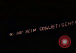 Image of electric news billboard Berlin Germany, 1961, second 15 stock footage video 65675045552