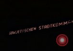 Image of electric news billboard Berlin Germany, 1961, second 19 stock footage video 65675045552