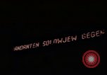 Image of electric news billboard Berlin Germany, 1961, second 26 stock footage video 65675045552