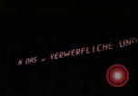 Image of electric news billboard Berlin Germany, 1961, second 33 stock footage video 65675045552