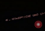 Image of electric news billboard Berlin Germany, 1961, second 34 stock footage video 65675045552