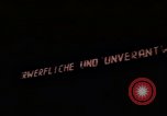 Image of electric news billboard Berlin Germany, 1961, second 36 stock footage video 65675045552