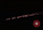 Image of electric news billboard Berlin Germany, 1961, second 38 stock footage video 65675045552