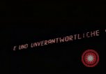 Image of electric news billboard Berlin Germany, 1961, second 39 stock footage video 65675045552