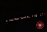 Image of electric news billboard Berlin Germany, 1961, second 40 stock footage video 65675045552
