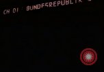 Image of electric news billboard Berlin Germany, 1961, second 45 stock footage video 65675045552