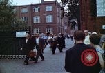 Image of German civilians at  Beamtentor Gate in Berlin Berlin Germany, 1961, second 16 stock footage video 65675045556