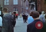 Image of German civilians at  Beamtentor Gate in Berlin Berlin Germany, 1961, second 27 stock footage video 65675045556