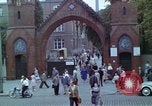 Image of German civilians at  Beamtentor Gate in Berlin Berlin Germany, 1961, second 36 stock footage video 65675045556