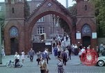 Image of German civilians at  Beamtentor Gate in Berlin Berlin Germany, 1961, second 38 stock footage video 65675045556