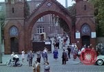 Image of German civilians at  Beamtentor Gate in Berlin Berlin Germany, 1961, second 42 stock footage video 65675045556