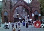 Image of German civilians at  Beamtentor Gate in Berlin Berlin Germany, 1961, second 43 stock footage video 65675045556
