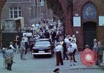 Image of German civilians at  Beamtentor Gate in Berlin Berlin Germany, 1961, second 56 stock footage video 65675045556