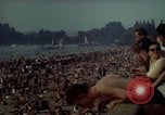 Image of Wannsee Beach Berlin Germany, 1961, second 40 stock footage video 65675045562