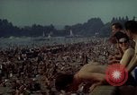 Image of Wannsee Beach Berlin Germany, 1961, second 42 stock footage video 65675045562