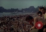 Image of Wannsee Beach Berlin Germany, 1961, second 46 stock footage video 65675045562
