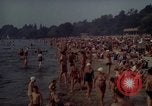 Image of Wannsee Beach Berlin Germany, 1961, second 60 stock footage video 65675045562