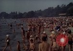 Image of Wannsee Beach Berlin Germany, 1961, second 62 stock footage video 65675045562