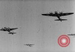 Image of German JU-88 bombers blitz bombing England London England United Kingdom, 1940, second 19 stock footage video 65675045588