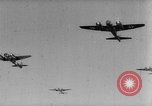 Image of German JU-88 bombers blitz bombing England London England United Kingdom, 1940, second 20 stock footage video 65675045588