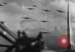 Image of German JU-88 bombers blitz bombing England London England United Kingdom, 1940, second 43 stock footage video 65675045588