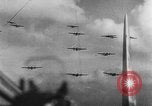 Image of German JU-88 bombers blitz bombing England London England United Kingdom, 1940, second 45 stock footage video 65675045588