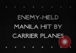 Image les pilotes de la Marine américaine de Leyte aux Philippines, 1944, de la seconde 1 séquences d'archives historiques vidéo 65675045602