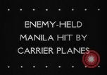 Image les pilotes de la Marine américaine de Leyte aux Philippines, 1944, de la seconde 4 séquences d'archives historiques vidéo 65675045602