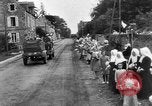 Image of American soldiers welcomed in France Belgium, 1944, second 36 stock footage video 65675045609