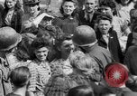 Image of American soldiers welcomed in France Belgium, 1944, second 49 stock footage video 65675045609