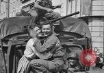 Image of American soldiers welcomed in France Belgium, 1944, second 52 stock footage video 65675045609