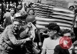 Image of American soldiers welcomed in France Belgium, 1944, second 56 stock footage video 65675045609